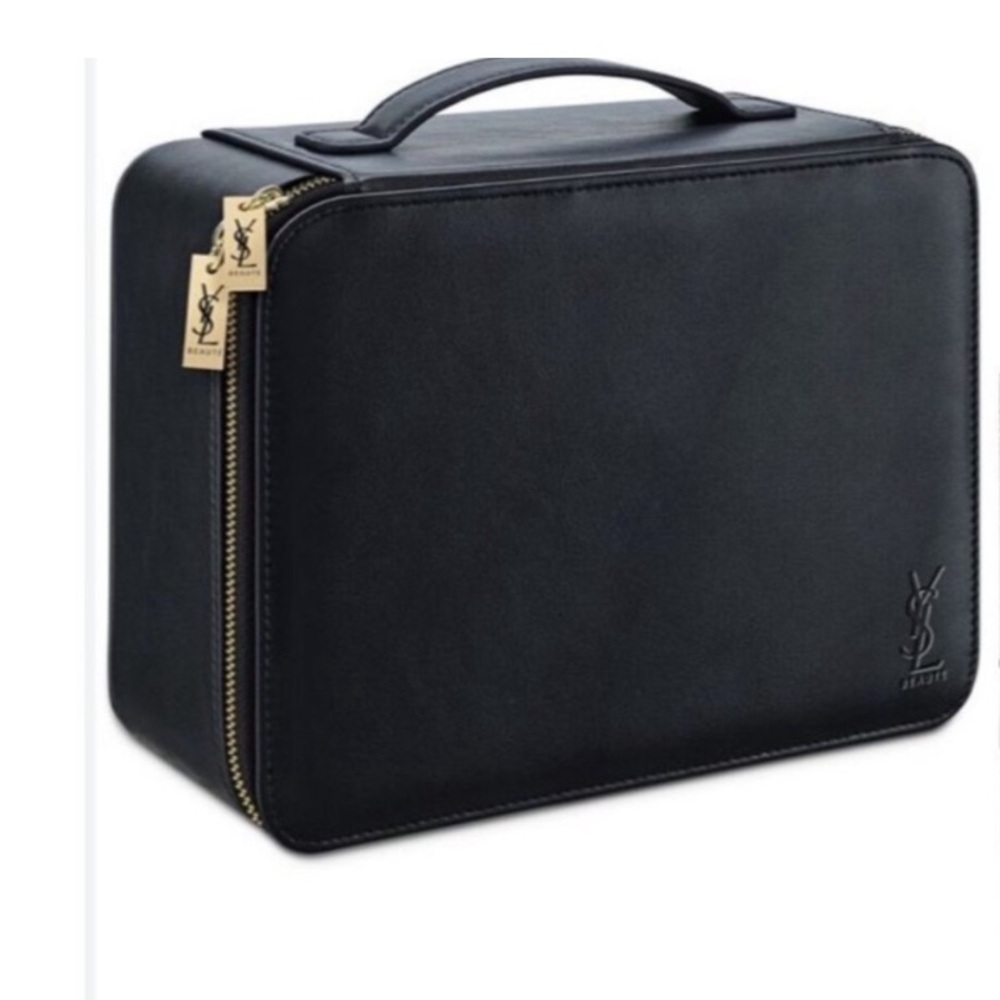 Yves Saint Laurent Black Vanity Train Case